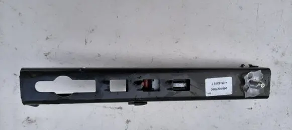 Peugeot 208 I Seat belt adjustment rail 9681027880
