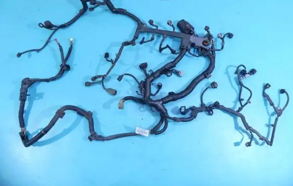 Engine installation wiring loom