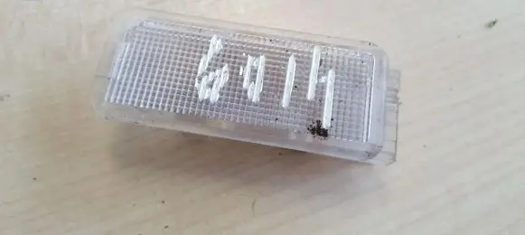 Peugeot 807 Other interior light
