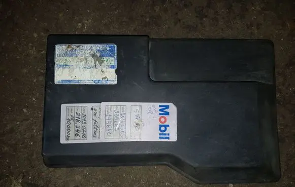 BMW 3 E36 Fuse box cover 61131387613
