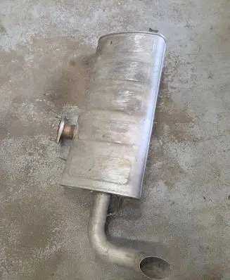 Hyundai Tucson IV NX4 Rear muffler/silencer tail pipe NXM30