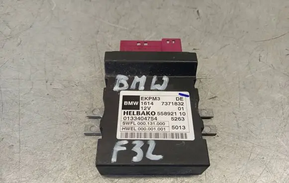 BMW 4 F32 F33 Fuel injection pump control unit/module 7371832 55892110 0133404754