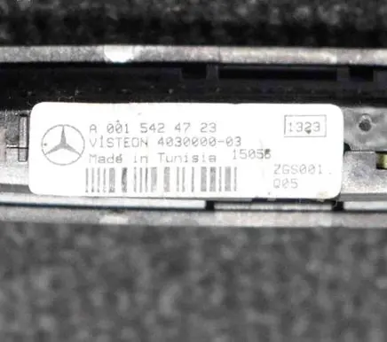 Mercedes-Benz E W212 Other devices A0015424723