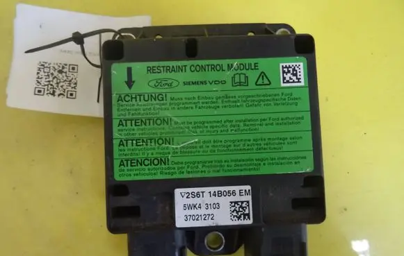 Ford Fusion Airbag control unit/module 2S6T14B056EM 5WK43103