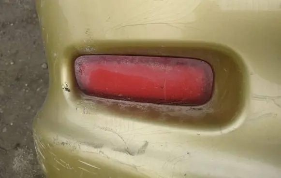 Peugeot 206 Rear tail light reflector 