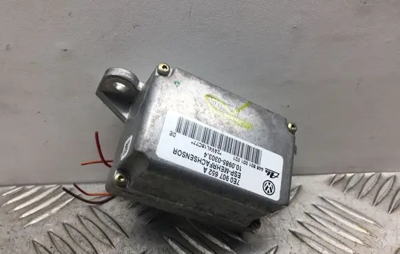 Volkswagen Touareg I ESP acceleration yaw rate sensor 7E0907652A 10098503034
