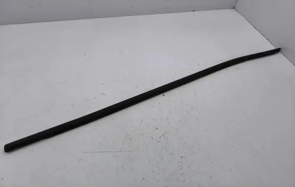 Front door glass trim molding