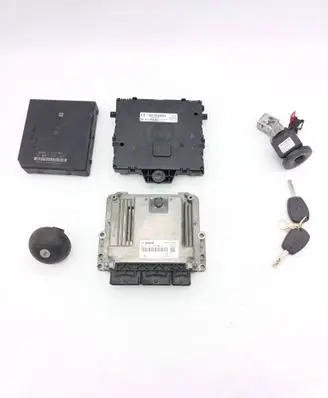 Engine ECU kit and lock set