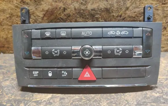 Citroen C6 Climate control unit 96842387ZD