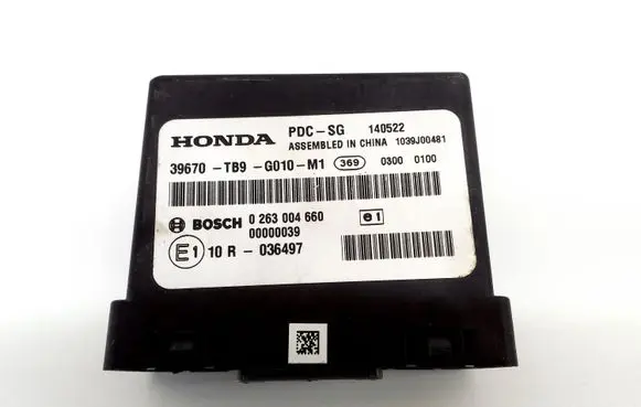 Honda Civic IX Parking PDC control unit/module 39670TB9G010M1 0263004660