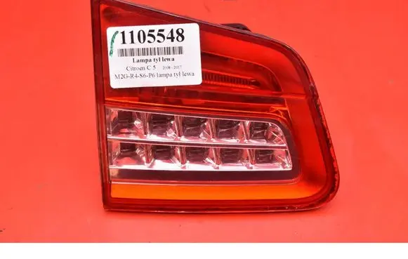 Citroen C5 Rear/tail lights 9687583080