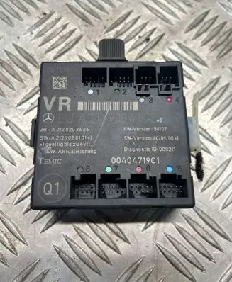 Mercedes-Benz E W212 Door control unit/module A2129004302 A2128203626 A2129028101