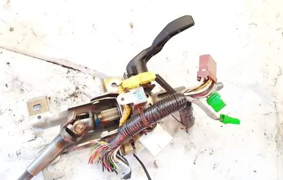 Steering wheel axle
