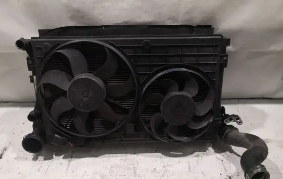Audi A3 S3 8P Radiator set 1K0121251AT 1K0820411E