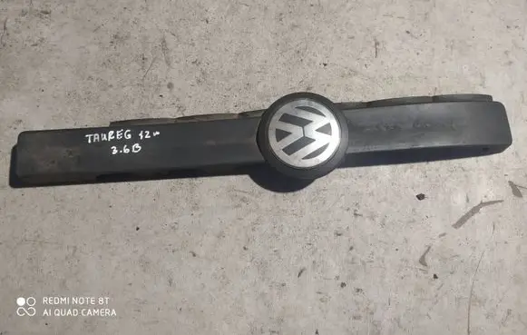 Volkswagen Touareg II Engine cover (trim) 7P6971797