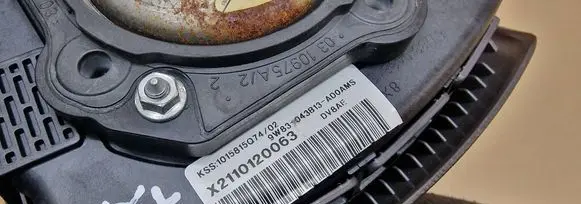 Jaguar XF X250 Steering wheel airbag 9W83043B13