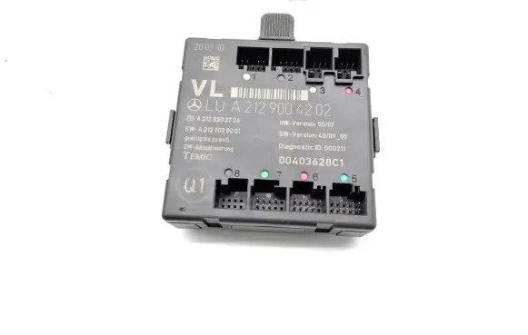 Mercedes-Benz E W212 Door control unit/module A2129004202 A2128203726 A2129028001