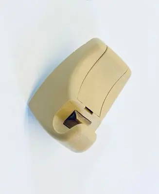 Sun visor clip/hook/bracket