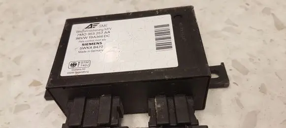 Volkswagen Sharan Immobilizer control unit/module 7M0953257AA 98VW19A366DC