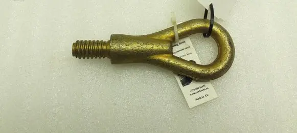 Towing hook eye