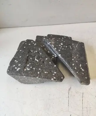 Front bumper foam support bar