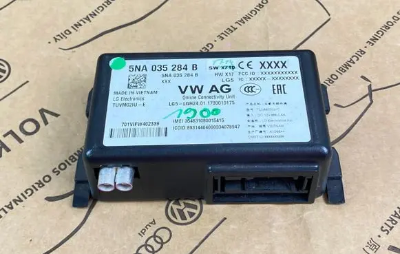 Volkswagen e-Golf Other control units/modules 5NA035284B