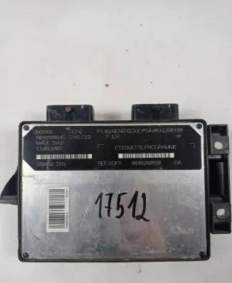 Citroen C15 Engine control unit/module 9646260580 9641390180