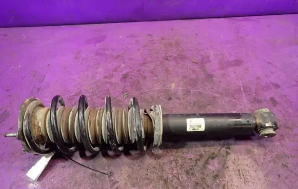 Peugeot 407 Front shock absorber with coil spring 
