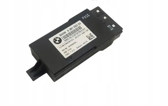 BMW M5 Trunk lid opening control unit 9381022