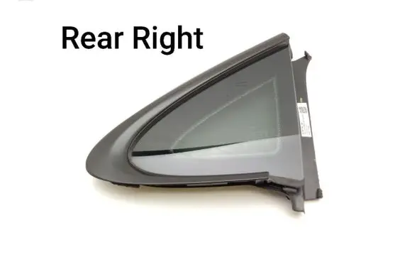 Porsche Taycan 9J1 Rear side window 9J1845298