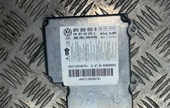 Audi A6 S6 C6 4F Airbag control unit/module 4F0959655B 4F0910655A 5WK43416