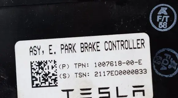 Tesla Model X Rear brake EMF control unit/module 100761800