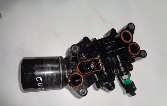 Engine oil radiator
