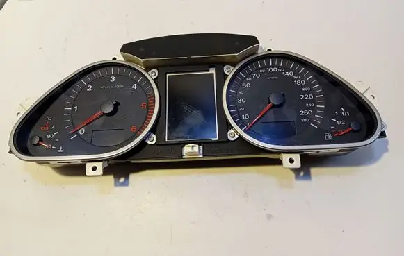 Audi A6 S6 C6 4F Speedometer (instrument cluster) 5550007301 5540007312