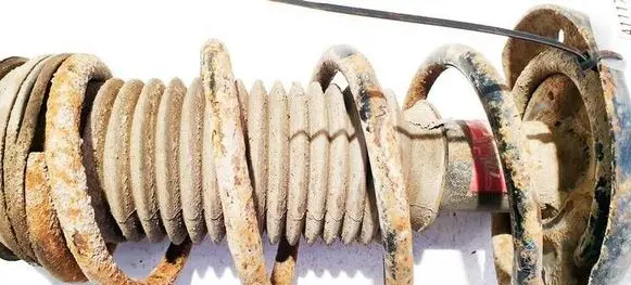 Opel Corsa D Front coil spring 