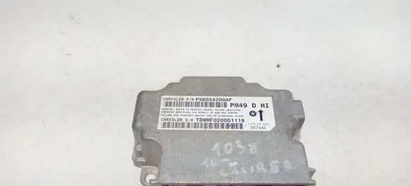 Dodge Caliber Airbag control unit/module P56054200AF 56054200AF 39754C