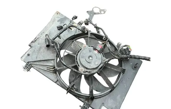 Electric radiator cooling fan
