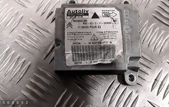 Airbag control unit/module