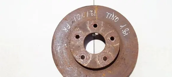 Nissan Almera Tino Front brake disc ventiliuojamas