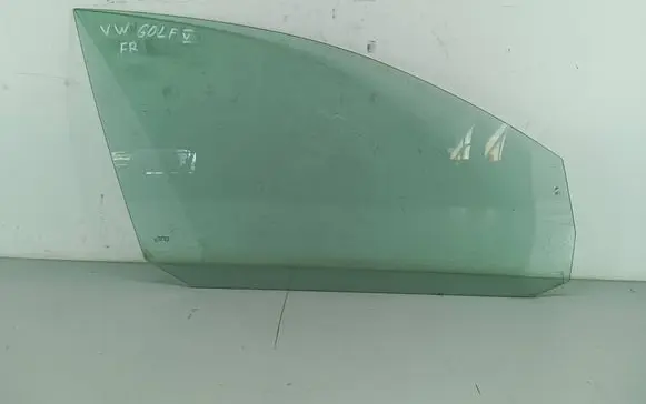 Volkswagen Golf V Front door window glass four-door DOT27M235AS2 43R001057