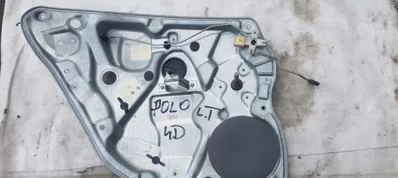 Volkswagen Polo Rear window lifting mechanism without motor 6Q6839755