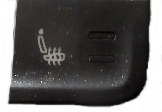 Volkswagen Polo V 6R Seat heating switch 6C0963564A