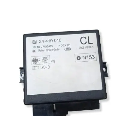 Opel Zafira A Comfort/convenience module 24410018 N153 F005V00131