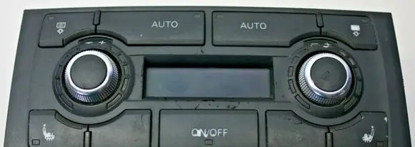 Audi A8 S8 D3 4E Climate control unit 4E0919158A