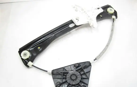 Sliding door window regulator with motor
