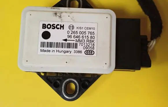 Peugeot 407 ESP acceleration yaw rate sensor 9664661580 0265005765