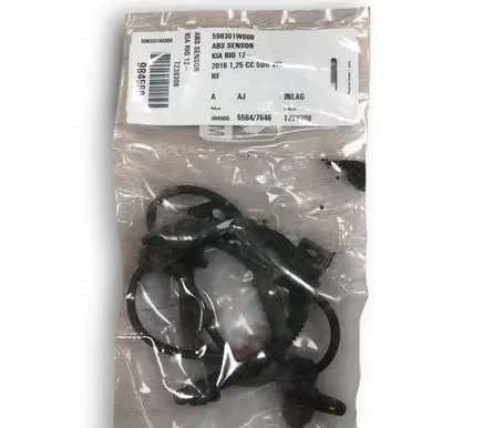 KIA Rio ABS brake wheel speed sensor 598301W000