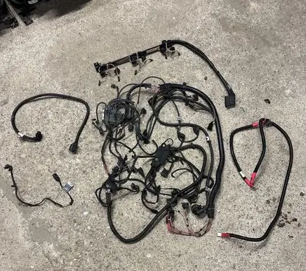 BMW 5 GT F07 Engine installation wiring loom 7614591 7616101 7592511