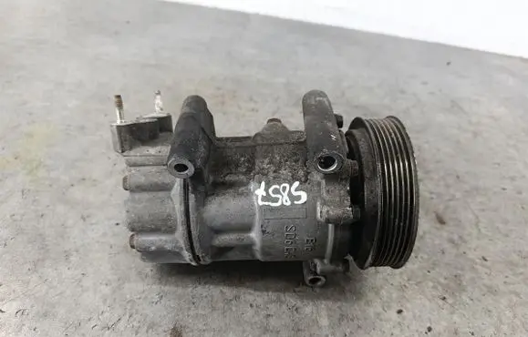 Peugeot 207 Air conditioning (A/C) compressor (pump) 9651910980