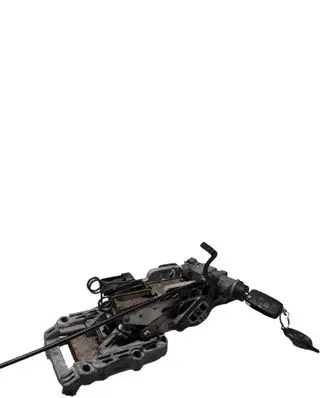 Steering wheel axle set